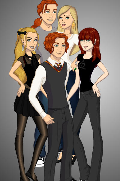 victoire dominique and louis weasley