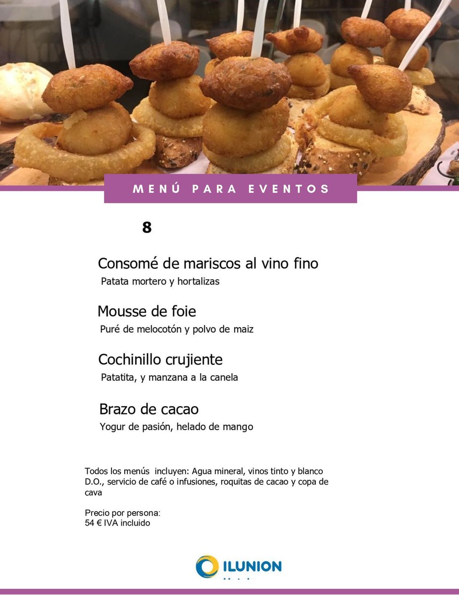 LaKedadaBilbao's tweet photo. Menú 8
Continuamos con la oferta de menús de nuestro restaurante del @ilunionhotels Bilbao.

📲llámanos para reservar o por si tienes cualquier duda o consulta👌🏻
944413100
📩 también os atenderemos por mensajes directos

#lakedadabilbao #lakedada #restaurante #menus #oferta https://t.co/oixCujyibm