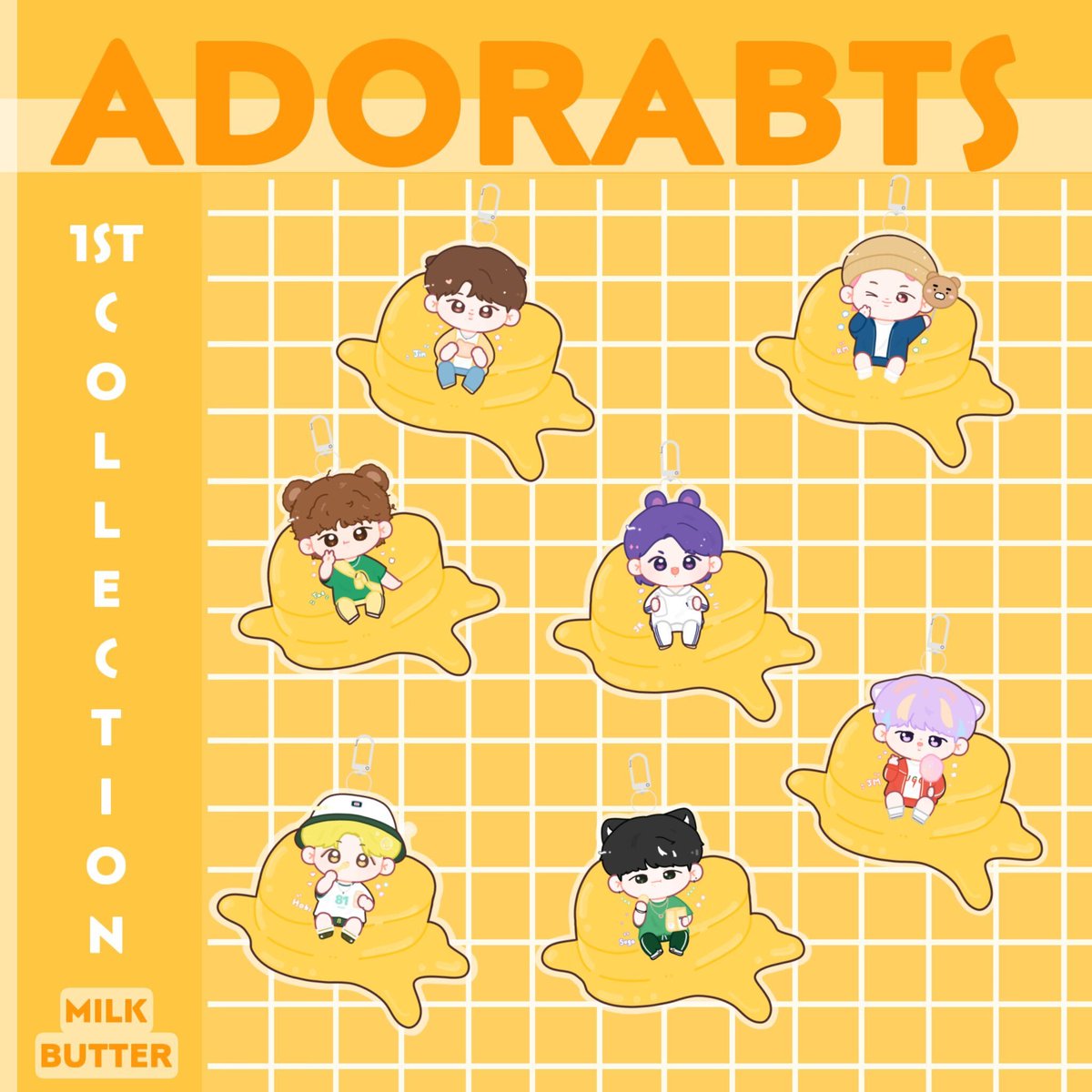 nyankyo_id's tweet photo. [HELP RT-INA🇮🇩] #BTS MILK BUTTER by @adorabts_7 

🗓️ 10 DEC'21, 18.00 WIB

Keyring: IDR 100k/ver
Sticker: IDR 80k

❌ EMS+TAX+Paypal Fee

FORM https://t.co/Pf4hOlcM5p

#btskeyring #ARMY #btssticker https://t.co/isUCkrszm7