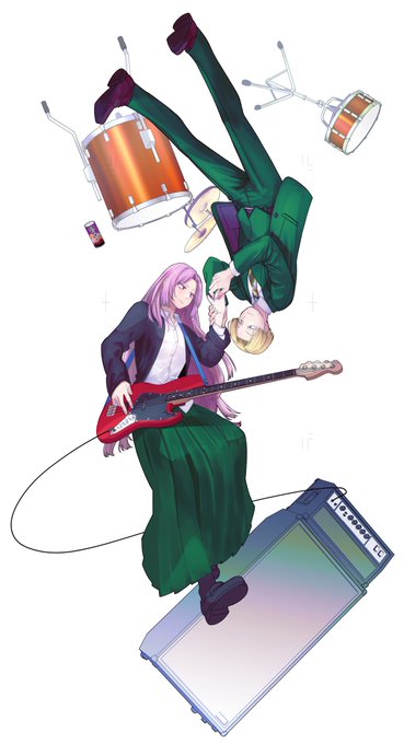 3巻表紙の元イラストです パーツ分けが大変だった～～～～～ 