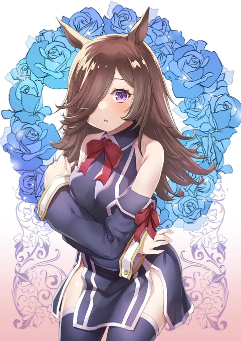 ライスシャワー描きました
しゃわわ
#ウマ娘プリティーダービー 
#ライスシャワー 