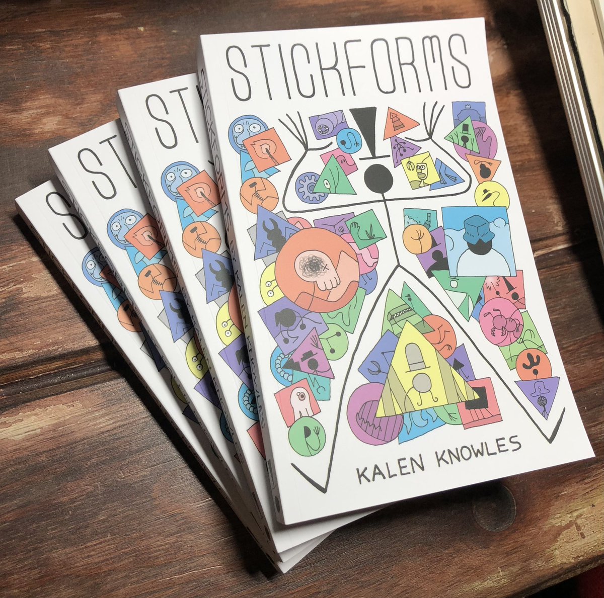 Stickforms, in print!! With plenty extras too! $20, shipping included. Just Venmo me (same name as Twitter) and then DM me your address! I’ll ship them out in the new year.
