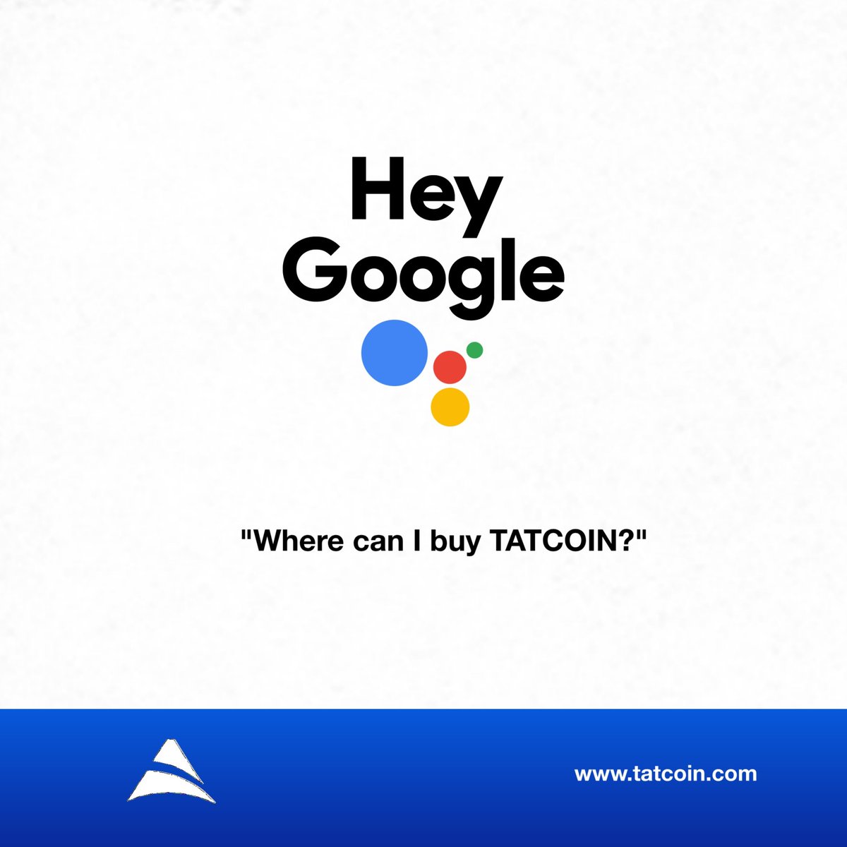 tatcoin's tweet photo. OG/Siri: Here's what I found...
You can buy Tatcoin on;
✅ Bitget (new listing)
✅ https://t.co/oz7lr51Wv0
✅ ABiTrader
Also, TAT is available on @abitpayapp
What else can I help you with today?
#tatcoin #abitrader #tatswap #bitget #abitpay #crypto #cryptocurrency #bitcoin https://t.co/eMSbrvLL8O
