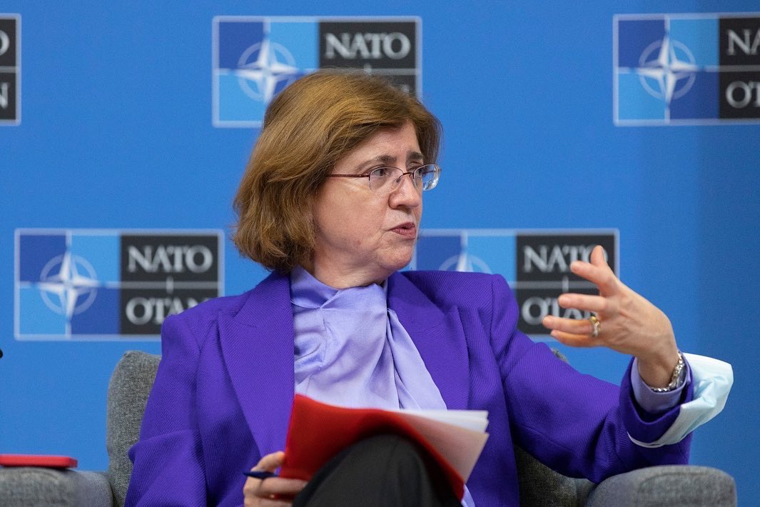 YATAInt's tweet photo. DASG @NATORomeroC has expressed gratitude for the work done over these 25 years and for have bring NATO closer to its people, helping to understand the youth audience better. We look forward to continuing our journey of cooperation together for the future of the alliance #YATA25 https://t.co/66aplXL7C9