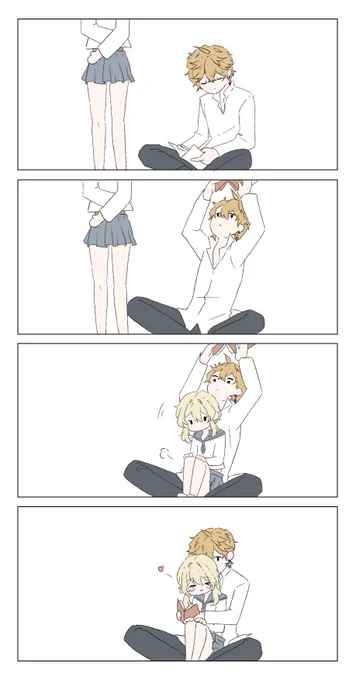 ♪( '▽`)📖

#タル蛍 #chilumi #childe #lumine 

#原神 #Genshinfanart 