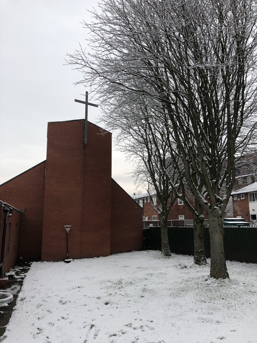 EllieRev's tweet photo. Sunday snow, fourteen beautiful trees in the rectory garden and ⁦@CofEMPlatting⁩ Ridgway street Community gardens to follow -excited . #SnowTrees #NationalTreeWeek ⁦@heritagemcr⁩ ⁦@CommSaversUK⁩ ⁦@DioManchester⁩ ⁦@JigsawNorth⁩ https://t.co/nFrhoJvV6Y