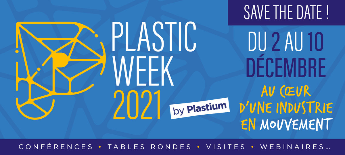 Pole_Polymeris's tweet photo. 🗓 J-3 avant la #PlasticWeek organisée par @plastium du 2 au 10 décembre 2021 ! #Polymeris interviendra sur "La Dynamique des Polymères Intelligents" le 10 décembre👀
👉𝗣𝗿𝗼𝗴𝗿𝗮𝗺𝗺𝗲 & 𝗶𝗻𝘀𝗰𝗿𝗶𝗽𝘁𝗶𝗼𝗻𝘀 : https://t.co/Xh6XqUcB2w
#savethedate #plasticweek #Innovation https://t.co/SCsA86if6Q