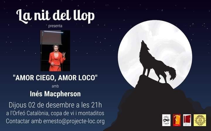 InesMacpherson's tweet photo. Aquest dijous 2 de desembre tindré el plaer de tornar a explicar contes a l'Orfeó Catalonia de Cornellà. I ho faré amb una sessió que em fa molta il·lusió, una sessió per perdre'ns entre històries d'amor absurd, ridícul, cec i, sobretot, boig. 
@projecteloc @QFerACornella https://t.co/jFOunCpMm6