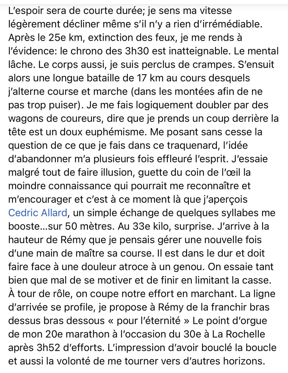 LudoLamoureux's tweet image. La course à pied, l’école de l’humilité et du dépassement de soi. @maratlaRochelle🏃🏻‍♂️ #édition2021. #30éanniversaire.