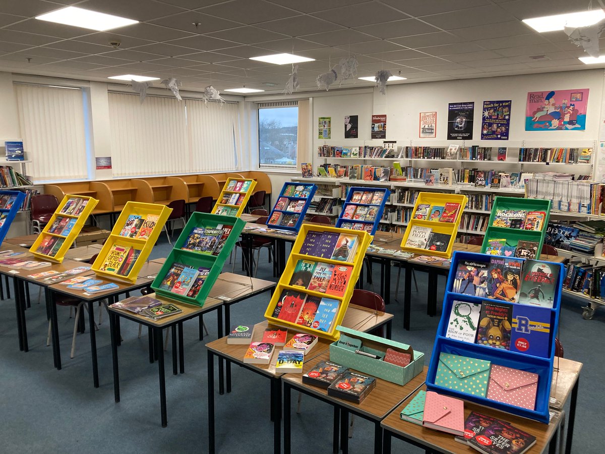 And it’s open!!!! The <a href="/scholasticuk/">Scholastic UK</a> #BookFair is here! Pop in and check out what is on offer. All payments via ParentPay please <a href="/StJohnsEng/">StJohns RC HS English</a> <a href="/StJohnsOfficial/">St John's RC High School</a> <a href="/stjohnsguidance/">St John's Guidance Team</a> <a href="/ArtandDesignSt1/">St John's RC Art and Design @St JohnsOfficial</a> <a href="/stjohnspsteam/">St John's Pupil Support</a>