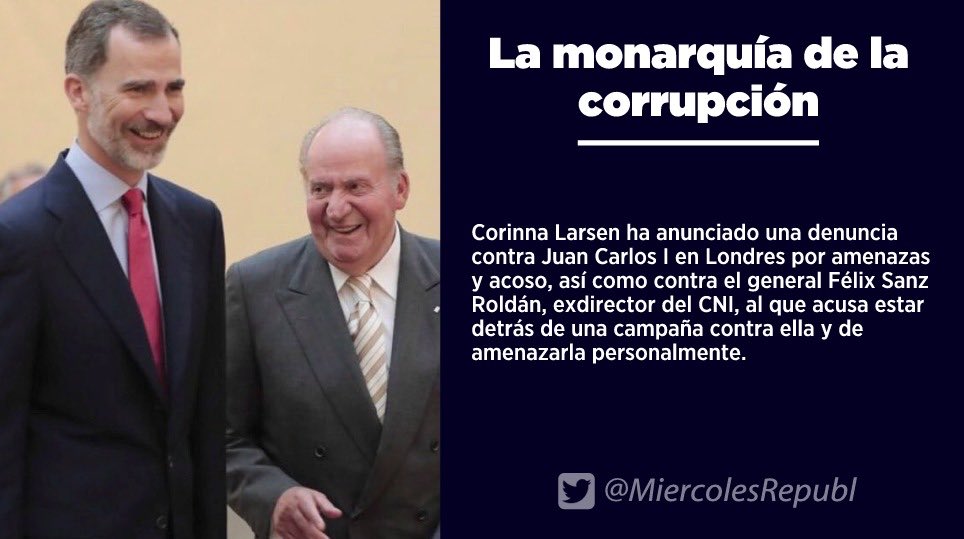 MiercolesRepubl's tweet photo. Una monarquía que se blindó en la Constitución del 78 para ser ¡Inviolables e Irresponsables!. Es hora de abrir un proceso Constituyente popular ❤️💛💜

#UrgeReformaConstitucional  https://t.co/O689KB76gc