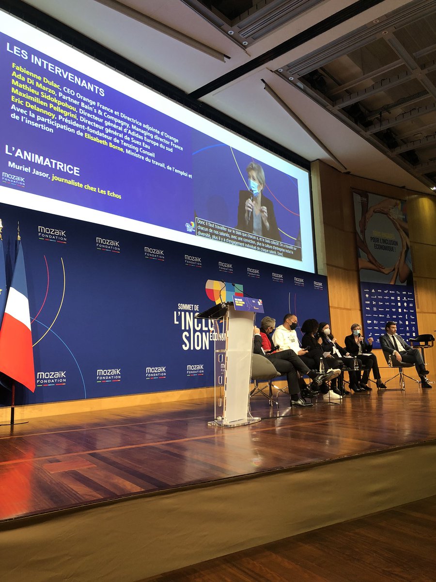 Fabienne Dulac (@fabiennedulac) on Twitter photo Au <a href="/SommetInclusion/">Sommet de l’Inclusion Économique</a>, je témoigne qu’<a href="/orange/">Orange</a>, au-delà d’être opérateur, engage sa responsabilité sociétale d’entreprise en faveur de l’inclusion en France. La diversité sera native pour la prochaine génération de managers, nous serons prêts ! <a href="/etchoungui/">Elizabeth Tchoungui</a> <a href="/levugaelle/">Gaelle Le Vu</a> #SIE2021 Au <a href="/SommetInclusion/">Sommet de l’Inclusion Économique</a>, je témoigne qu’<a href="/orange/">Orange</a>, au-delà d’être opérateur, engage sa responsabilité sociétale d’entreprise en faveur de l’inclusion en France. La diversité sera native pour la prochaine génération de managers, nous serons prêts ! <a href="/etchoungui/">Elizabeth Tchoungui</a> <a href="/levugaelle/">Gaelle Le Vu</a> #SIE2021