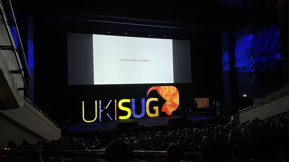 I have seen many keynotes, but this one… wow - what a show by <a href="/SAPUserGroup/">UKISUG</a>. Almost like an Apple keynote. #UKISUGCONNECT
