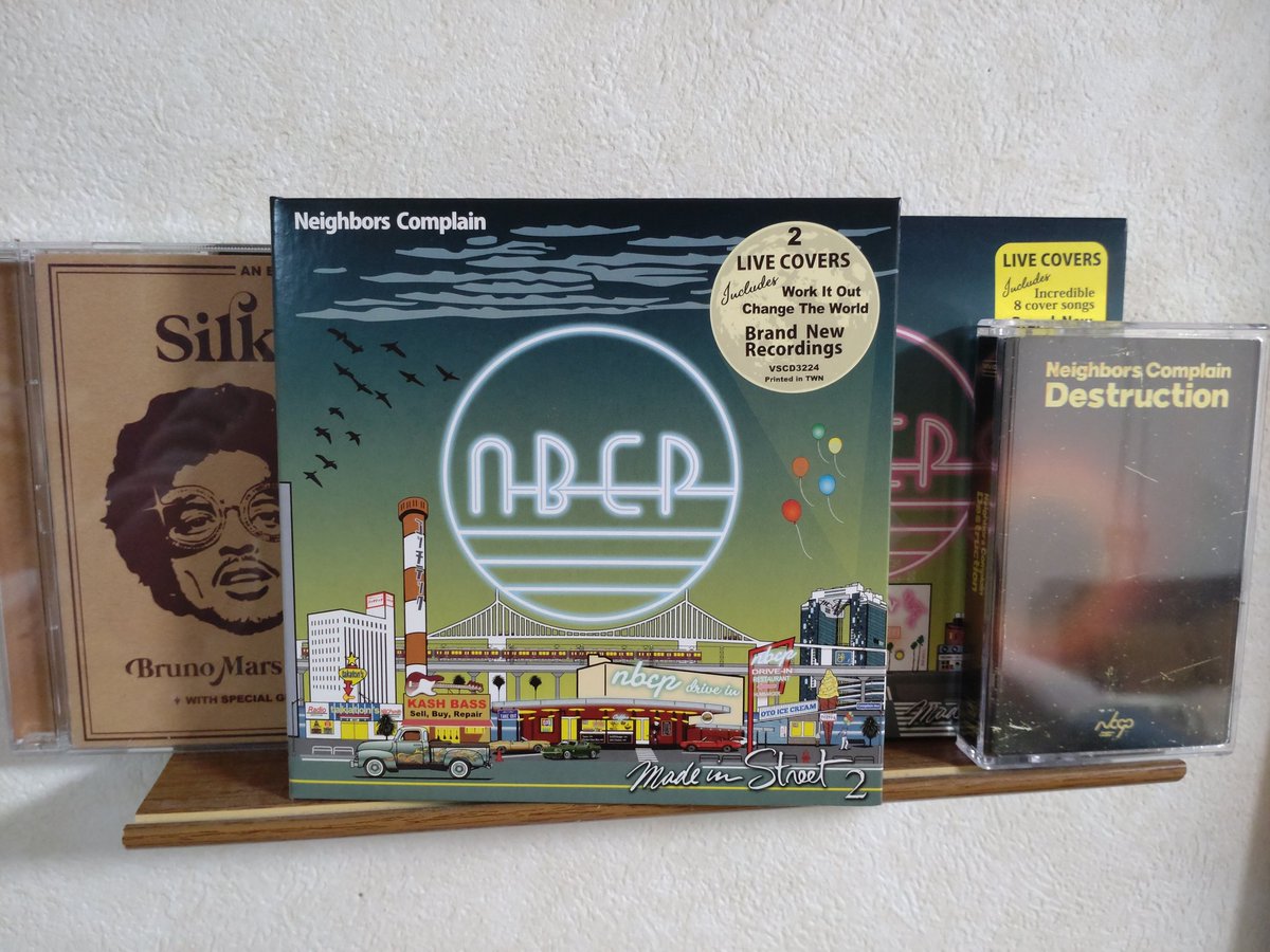 SammyNBCP's tweet photo. 遅くなりましたが今日届きました🙌
今から聴きまくりまーす😍

#NBCP
#NEIGHBORSCOMPLAIN https://t.co/L1hGjKJJxh