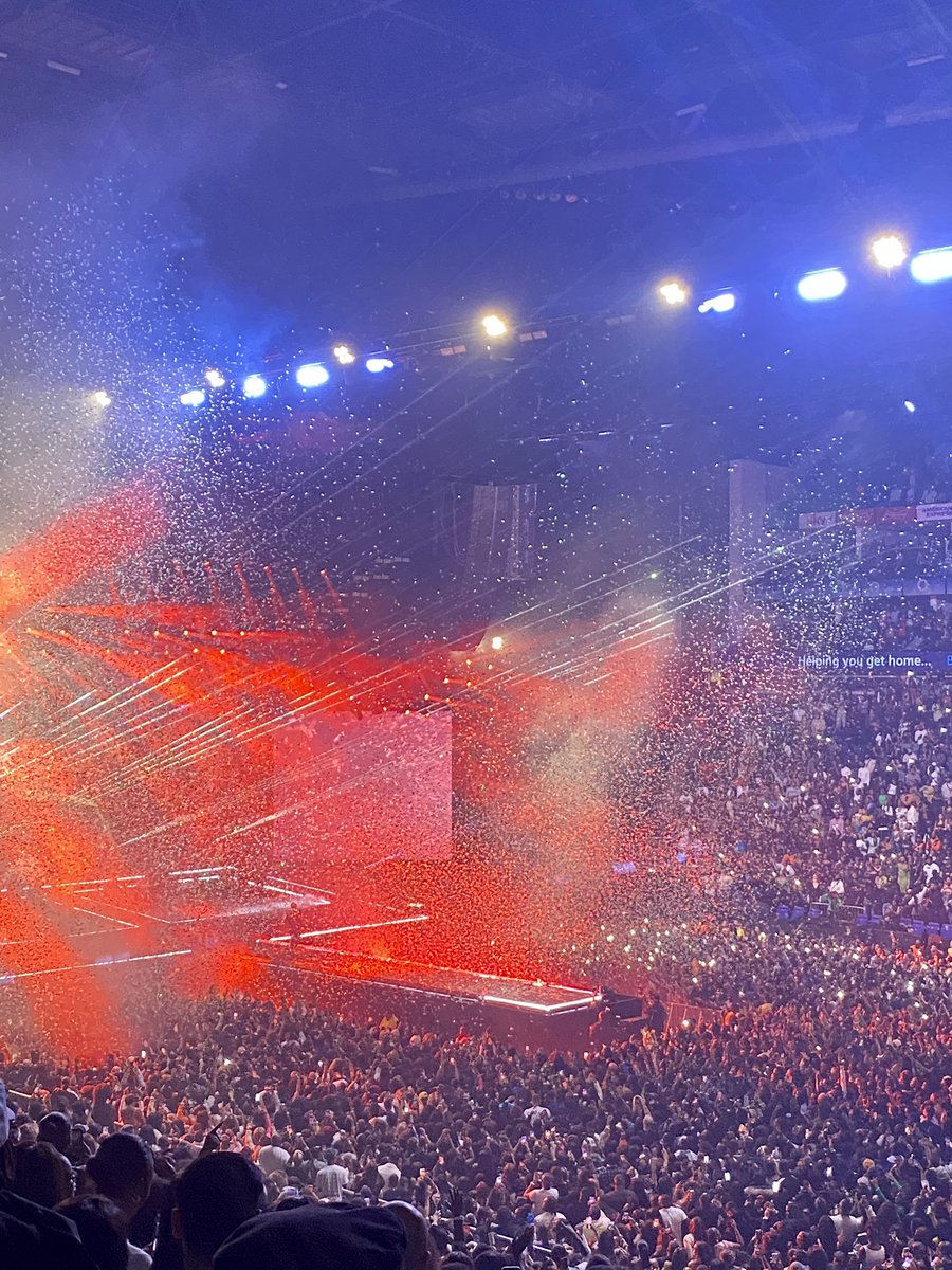 A night off forgetting about Covid. Felt so good to be at a concert last night!! <a href="/wizkidayo/">Wizkid</a>