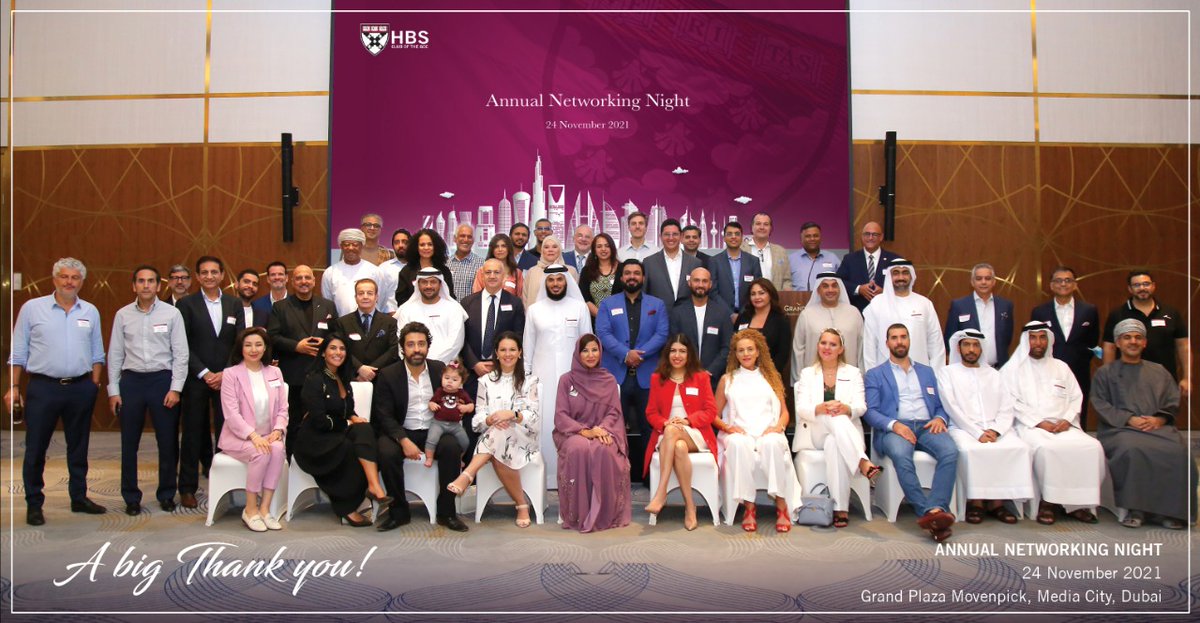 Thank you to all those who contributed to making our Networking Night a success! 
#HBSCluboftheGCC #togetherwegrow #networkingnight
#physicalevent #networking #harvardbusinessschool #alumninetwork
#alumniengagement #dubai