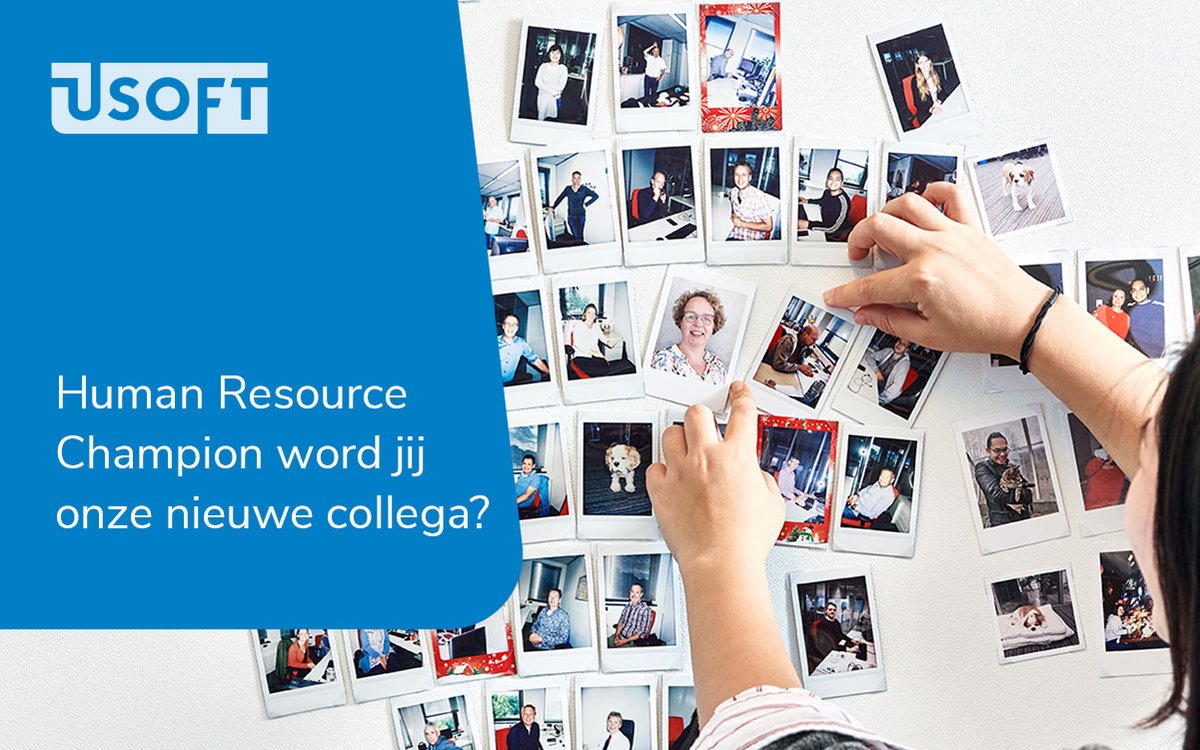 USoft_software's tweet photo. Weet jij als eigenzinnige Human Resource Champion, onze HR-afdeling naar een volgend niveau te tillen. Dan is USoft de plek voor jou! https://t.co/Y9XnLQLCt5

#HR #HRadviseur #USoft #hiring #lowcode #businessrules #HRM #vacature https://t.co/ETzijH5CYJ