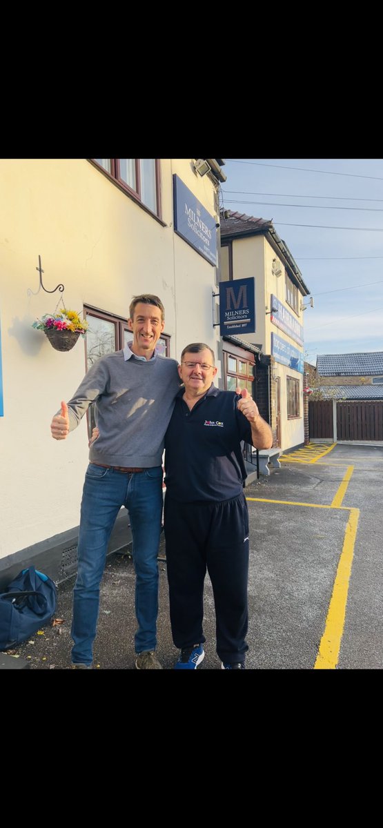 JohnCoxtherapy's tweet photo. After hearing of our reputation Rob Walker is pleased after having treatment at John Cox Health. @jasonferguson5 @mikedunn147 @CliffThorburn @RealChrisLovell @jimmywhite147 https://t.co/sXOuZ94LLP