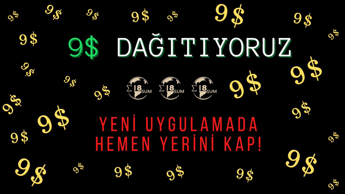 Borsa uygulamasına gelip ss atan herkese karşılıksız 9$ para veriyoruz.
Telegram grubumuza gelip borsa tahminlerini takip edebilirsiniz.
Siz kazandıkça bizde %'lik kar alıyoruz.
telegram : l24.im/3CK
referans :  l24.im/yW0v
 #buca
