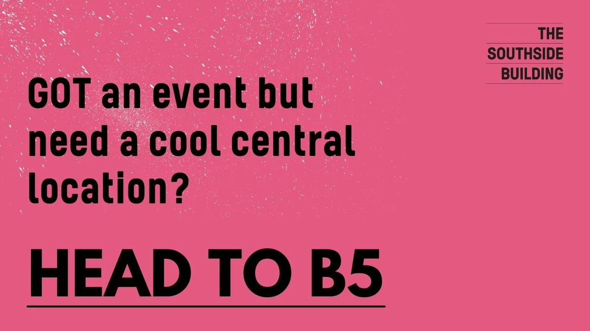 As well as office space from 1,500 – 6.000 sq ft available, we also provide event space for #networking socials | #conferences | #meetings | #presentations the list goes on..
If you have an idea.. we have the space. Get in touch to discuss further.

#thesouthsidebuilding