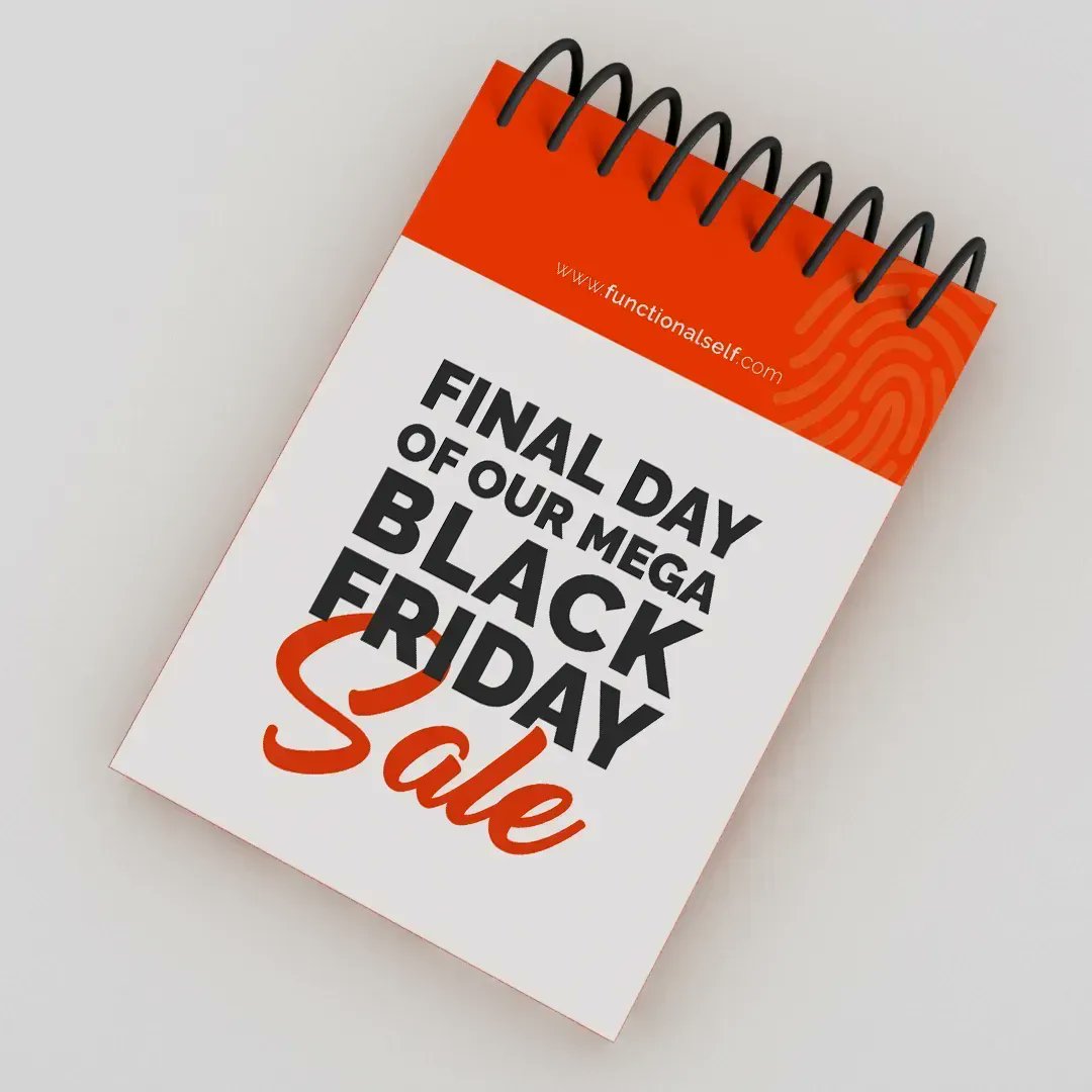 Functionalself's tweet image. #FSFam, this is NOT A DRILL!

It’s the final day of our mega #BlackFriday sale week, but don’t worry - there’s still time to stock up on all of your favourites 🧡

All of the amazing discounts will be automatically applied as you shop. 

Shop now at functionalself.com