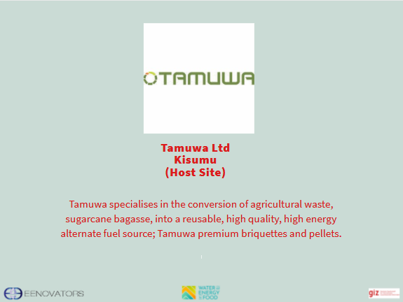 Eenovators's tweet photo. Tamuwa Limited in Kisumu processes Agricultural waste into briquettes and pallets. Attached to the facility was Sephan Ogola.
#ESCO4Efficiency
@WE4FGCD https://t.co/KgY410EVVh