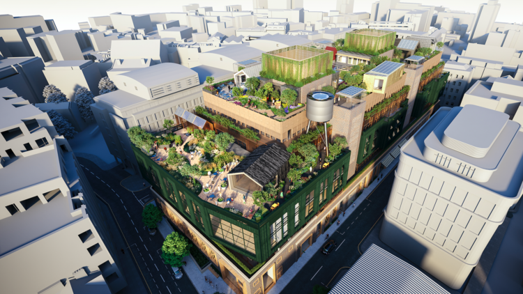 A one-acre rooftop forest is coming to London! With over 100 trees, 10,000 plants and an infinity swimming pool 😎 Did you know London is a forest? Yep, our capital is packed with so many trees, it’s technically an urban forest timeout.com/london/news/a-… #urbanforest #London #trees
