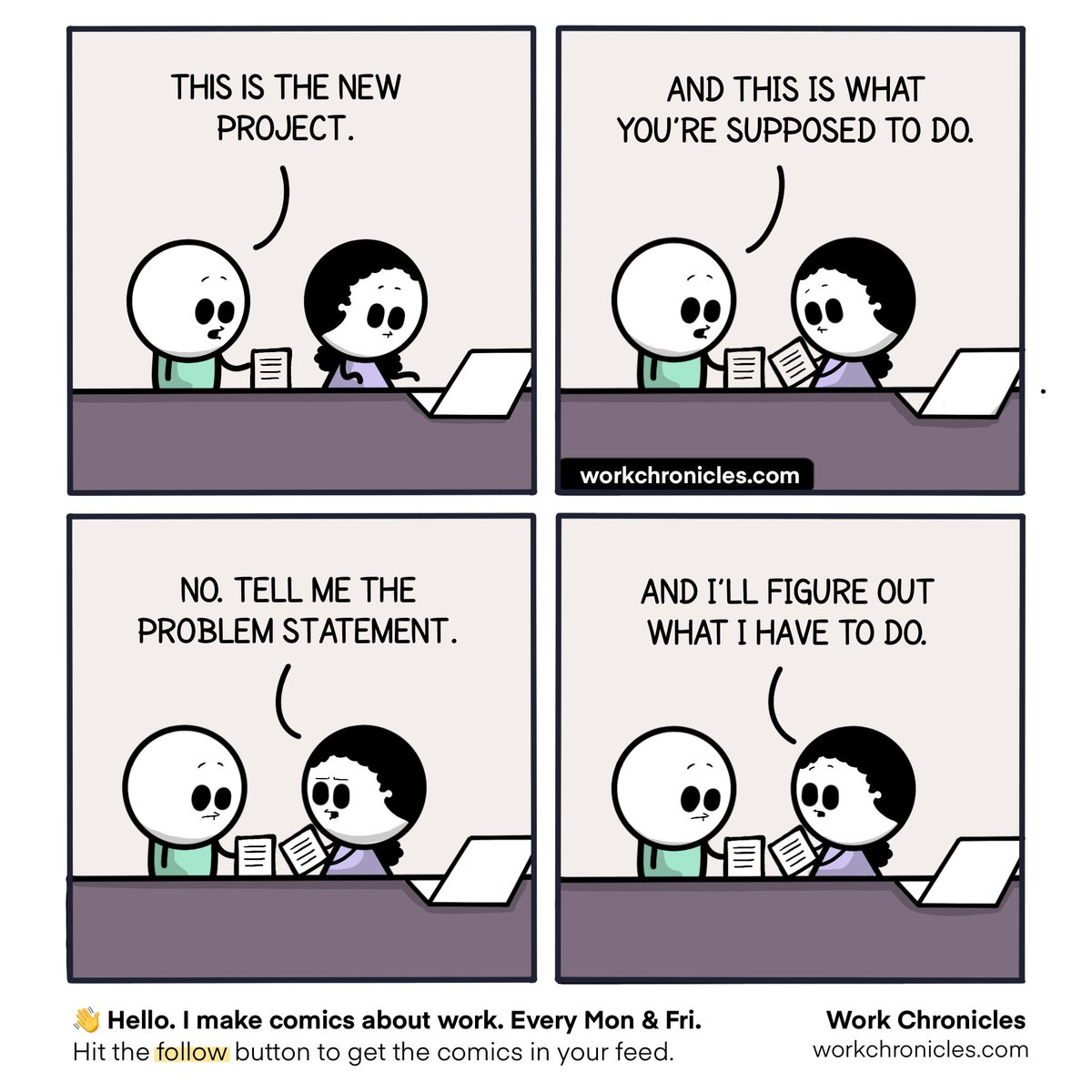 _workchronicles's tweet image. PSA don't tell me what to do