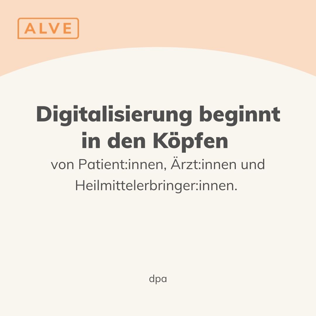 Digitalisierung beginnt in den Köpfen von Patient:innen, Ärzt:innen und Heilmittelerbringer:innen. Wo beginnt für euch #Digitalisierung? 
#gesundheitswesen #telemedizin #videotherapy