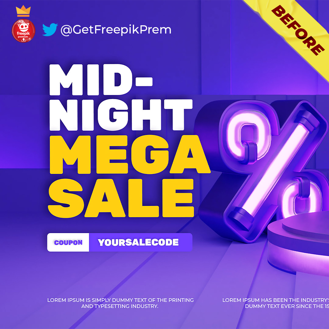 GetFreepikPrem's tweet photo. Editable 3d neon light discount
Cocok untuk kamu yang sedang berjualan ni guys.

Chat kami via WA untuk order : https://t.co/hgG4wUtHPB https://t.co/NoQgGAXGv9