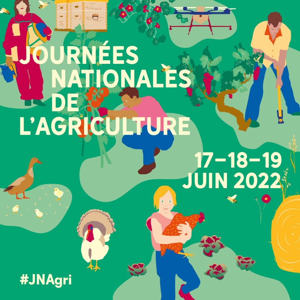 Les <a href="/Journeesagri/">Journeesagriculture</a> qui se tiendront du 17 au 19/06/2022 visent à faciliter les rencontres entre les producteurs et les Français car "le travail du monde agricole mérite d’être mieux connu, mieux compris" selon <a href="/ggomez_chef/">Guillaume Gomez</a>  agridemain.fr/la-2e-edition-… #JNAgri