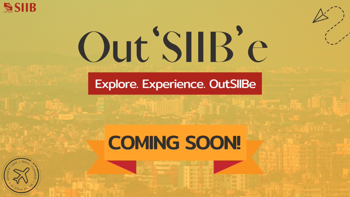 SIIBTweets's tweet photo. Explore the beauty of the wonderful, picturesque ‘Queen of the Deccan’.
Experience this cultural melting pot of a city, with its long traditions and rich history.
Out’SIIB’e !

@symbiosistweets 
#MBA #Pune #SIIB #Tourism #travel #outsiibe #Maharashtra #punediaries #marathi https://t.co/LJ8KMBdljN