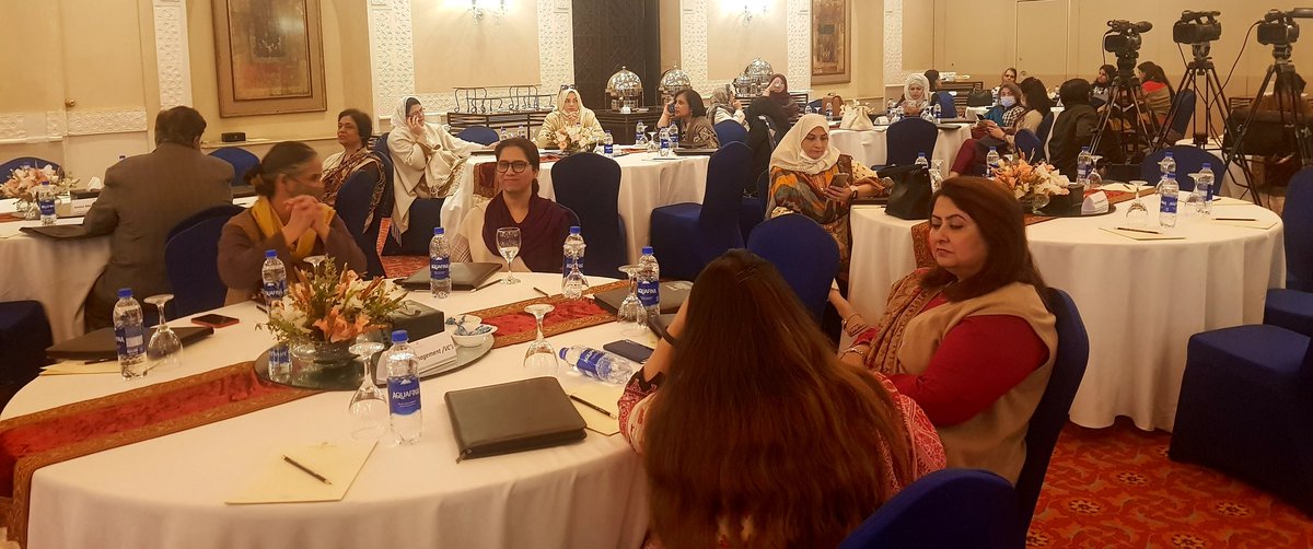 Opening Ceremony of Capacity Building Training under #WomenLeadershipProgramme begins at Islamabad. The event is being organized by HEC's National Academy of Higher Education (NAHE) and @pkBritish