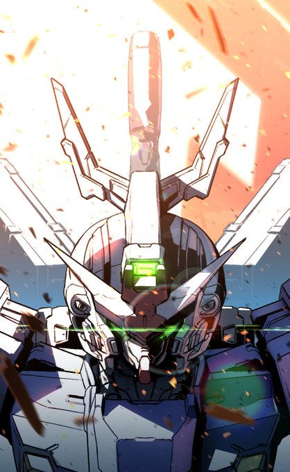 「glowing eyes mobile suit」 illustration images(Latest)｜21pages