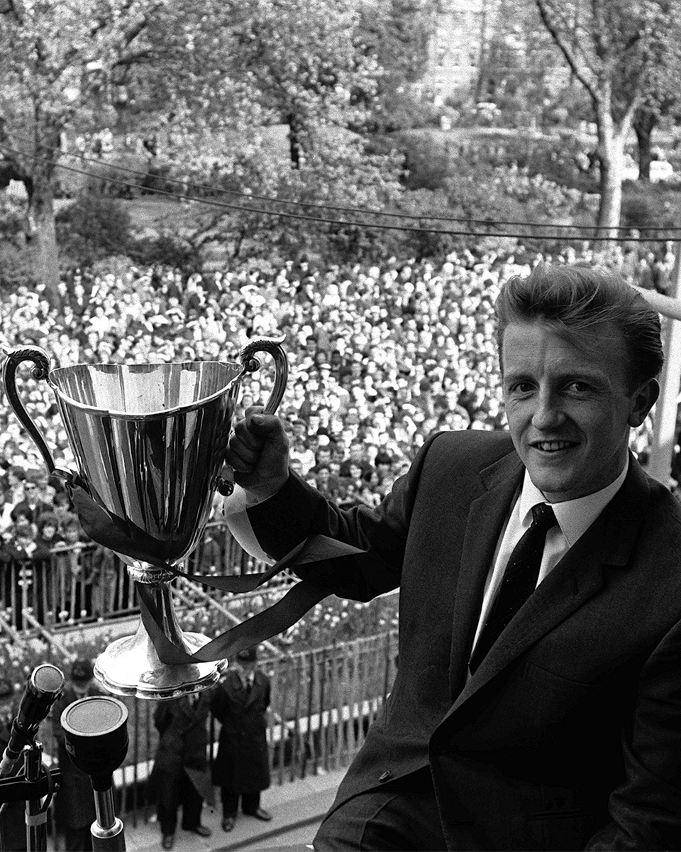 SpursOfficial's tweet photo. A very Happy Birthday to Terry Dyson, a member of our historic double-winning side! 🎉 https://t.co/IE2mLuuoU6