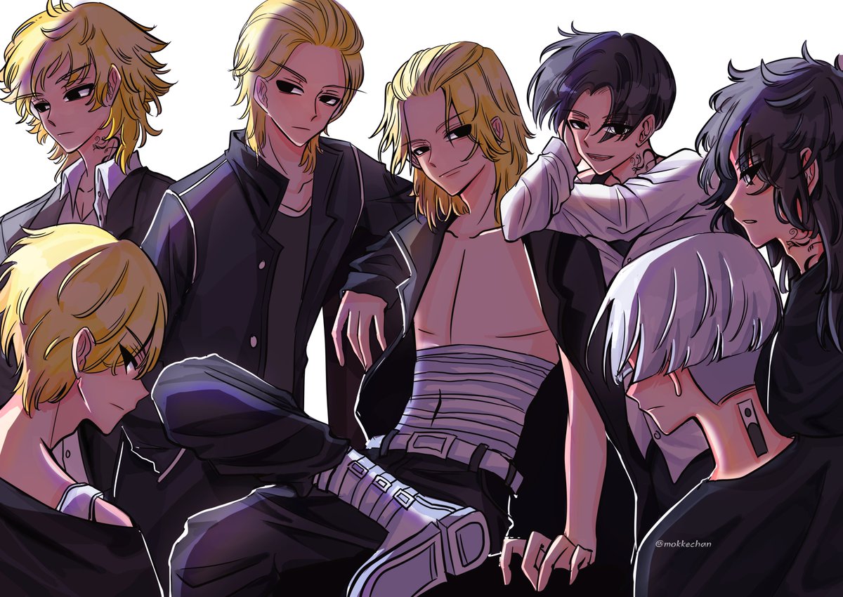 Mikey all versions #TokyoRevengersfanart #manjirosano