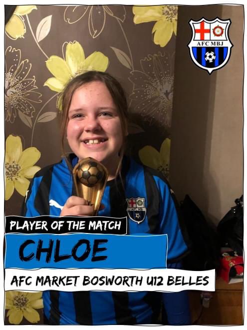 AFCMarketB's tweet photo. Match Report | 28/11/2021
U12 Belles 8 - 2 Cosby United
Chloe and Lola were awarded Player of the Match in this match as they braved the wintery conditions.
Sponsored by @ibstockbrick
https://t.co/nxYIxxRq32
#COYAFCMB https://t.co/Vh5urVtguE