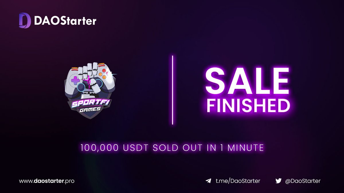 $SPORT  X100 !!! 🚀🚀🚀

pump to the moon