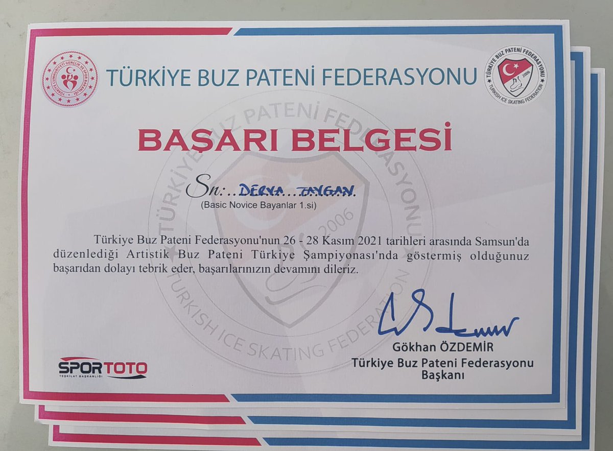 Kampüsümüz 7.sınıf öğrencisi Derya TAYGAN 26-28 Kasım tarihleri arasında Samsun'da düzenlenen Artistik Buz Pateni Türkiye Şampiyonası'nda birinci olarak bizleri gururlandırdı.Başarılarının daim olmasını diler,öğrencimizi tebrik ederiz.<a href="/KvancBarlas/">Kıvanç Barlas 🇹🇷</a> <a href="/Glrbci/">Gül Arabaci</a> <a href="/DogaOkullari/">Doğa Koleji</a>