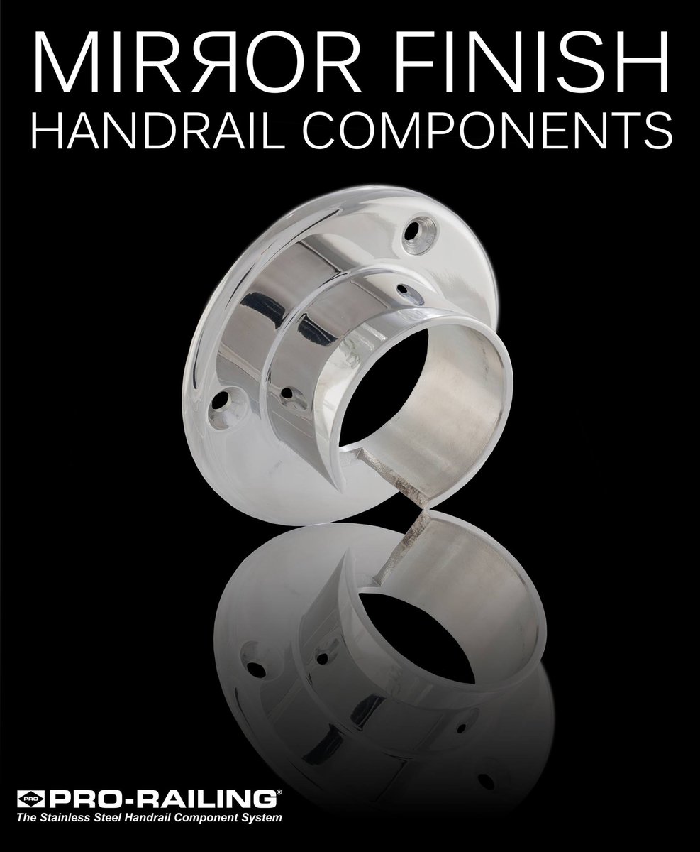 pro_railing's tweet photo. Our stylish mirror finish fittings will give your handrail project that extra touch of contemporary elegance.
Find out more - https://t.co/ZhOF2c0WxS
#mirrorfinish #handrails #handrailcomponents #prorailing https://t.co/FCvrxqrbQG