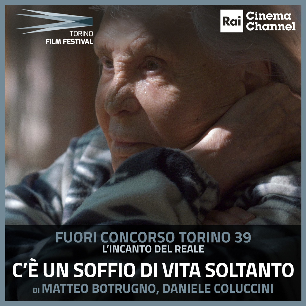 RaiCinema's tweet photo. #CèUnSoffioDiVitaSoltanto di #MatteoBotrugno e #DanieleColuccini viene presentato oggi al @torinofilmfest. È la storia di ricordi e solitudine di Lucy, la donna transessuale più anziana d’Italia, una dei pochi sopravvissuti al campo di concentramento di Dachau ancora in vita. https://t.co/kClr1uM4P1