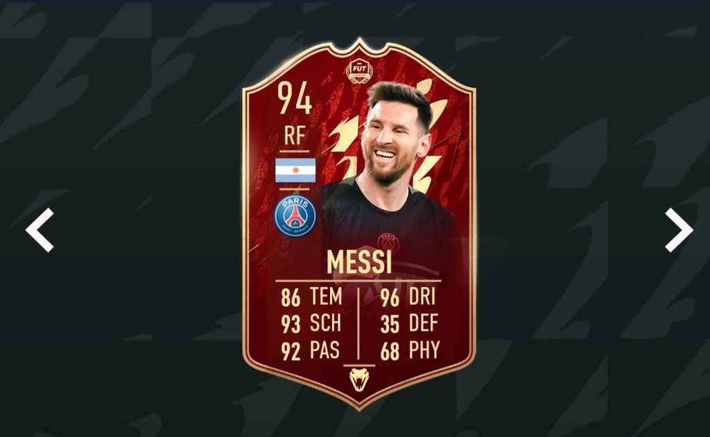 Die aufgesparten Packs habe ehr weniger was gebracht, aber dafür die WL Rewards! 🙈

#fifa22 #messi #packluck