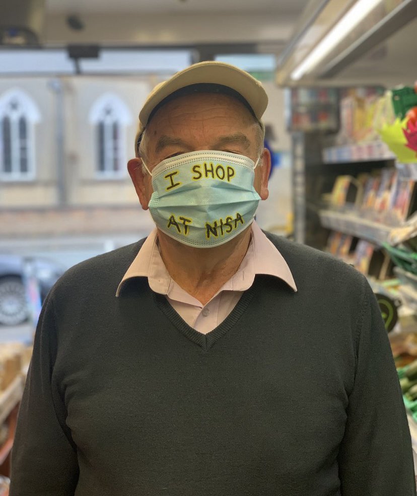 wesaynisa's tweet photo. #WeSayNisa hoping everyone uses their common sense and remembers #RespectForShopworkers and to #ShopKind 😷 to stop the spread of #Omicron https://t.co/eQO4bLOQy4