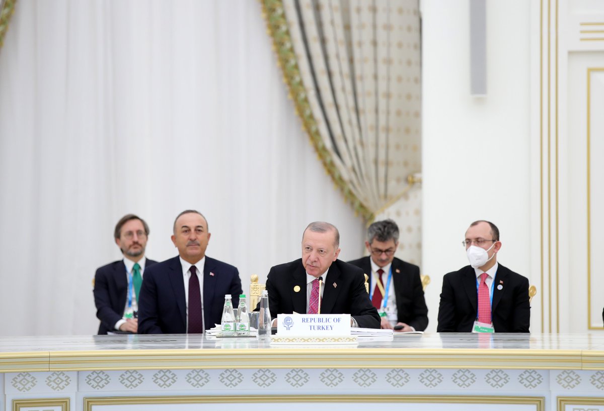 eco_rccfs's tweet photo. H.E. Mr. Recep Tayyip Erdoğan as the Chairman of 14th Summit Meeting inaugurated the forum. He stated that the ECO-RCCFS, which continues its activities in Ankara, plays an important role in ensuring food security and also development of the agricultural sector in the region. https://t.co/ZkpKSqWzx1