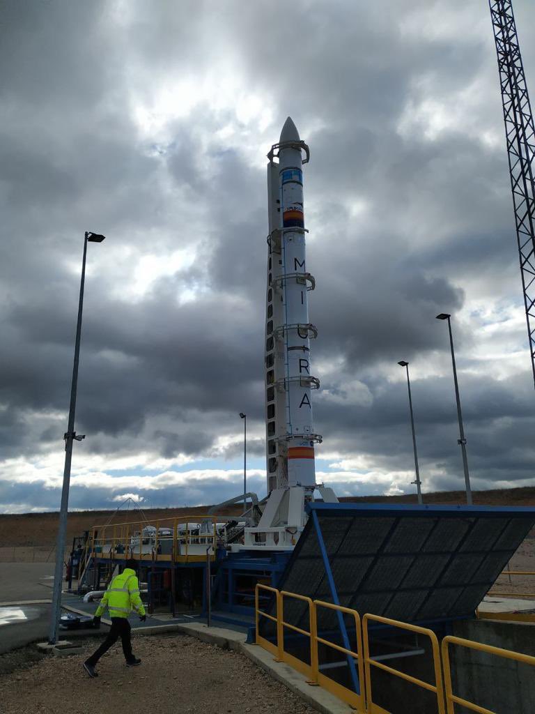 PLD_Space's tweet photo. #MIURA1 launch vehicle is ready to support first series of tests at subsystem level before full stage hot testing. Everything looking good so far! 🚀🚀🚀 #PerAsperaAdAstra #GoMIURA1 #GoPLD https://t.co/ttSReLV7Zc