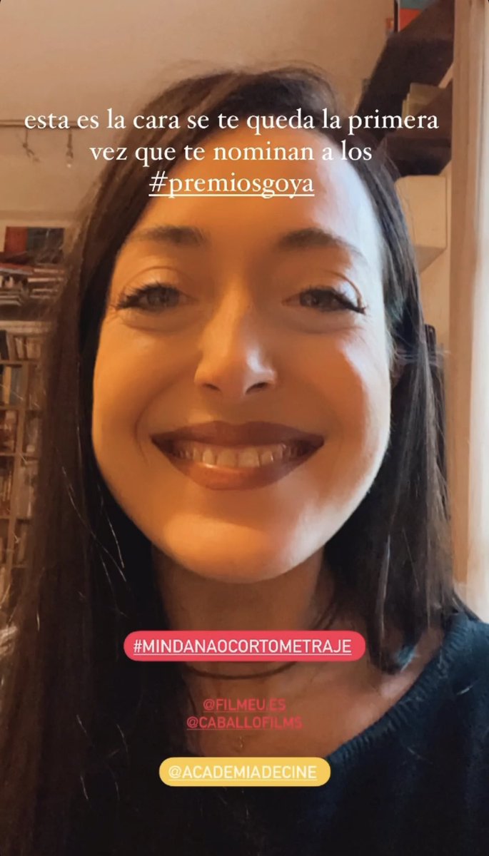 lorenalluch's tweet photo. Esta es la cara que se te queda cuando te nominan a los @PremiosGoya 

VAMOS #mindanaocortometraje !!!
VAMOS #BorjaSoler 
@CABALLOfilms
@FilmeuES https://t.co/h6tePCBWu1