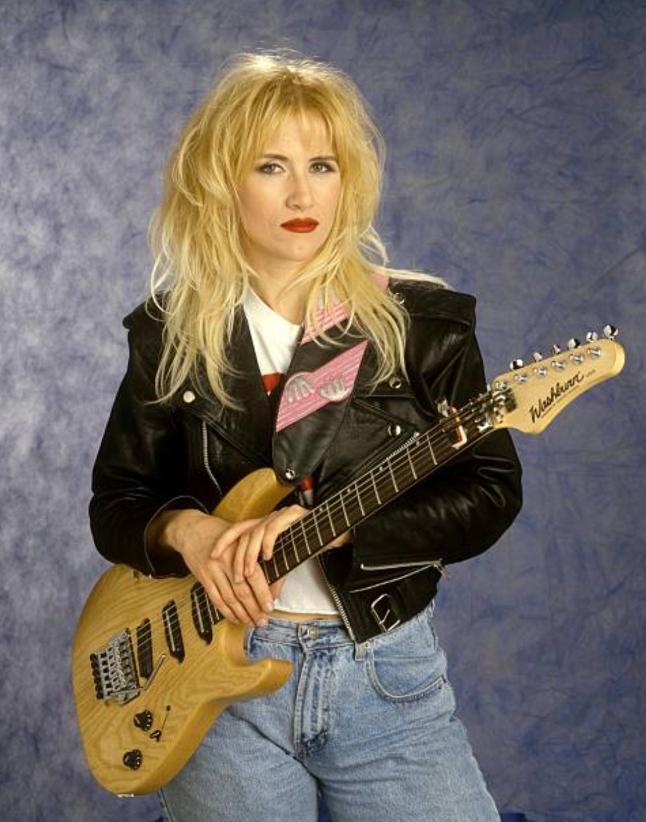 Happy Birthday to American guitarist Jennifer Batten, born on this day in New York City in 1957.     