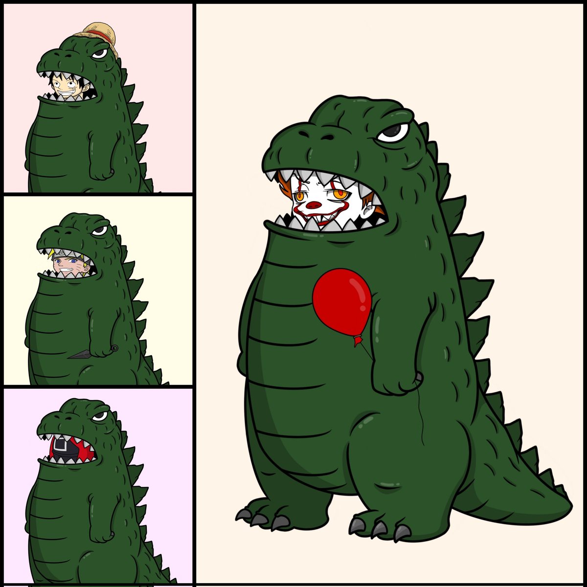 dopecollection3's tweet photo. @rNFTcommunity new to nft 😅 pls. support me guys! this is my DOODLE GOD series... playful Zilla design with other characters☺️
https://t.co/JwkXwnpkLS https://t.co/DP08UaC3mq