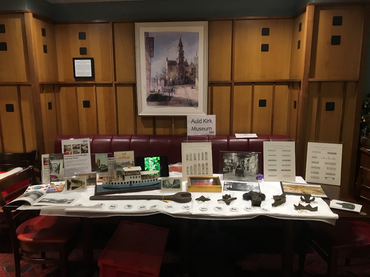 EDLC_Culture's tweet photo. A big thank you to everyone who came to see us at the Kirky Puffer on Saturday.

We had a wonderful time showing off the #foundrycollection together with some canal and puffer objects.

We particularly enjoyed seeing who could lift the giant spanner from a puffer engine room! https://t.co/r2fJuf2pTp