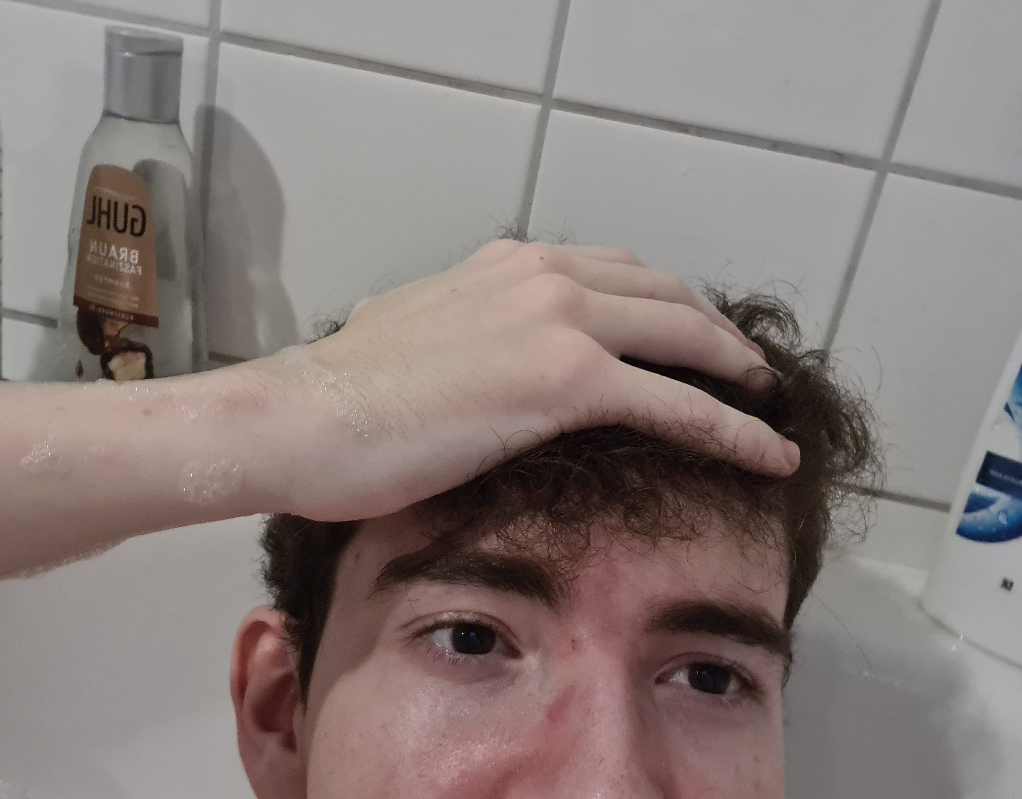 1 pic. Meow meow took a bath again! ? It was very cozy and hot... ?

#femboy #bath #lewd #cute #uwu #shota